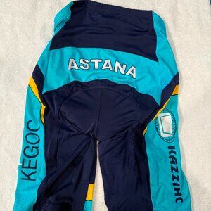 ASTANA Pro BIKE Team Men's Cycling SHORTS by TREK, XL, Vintage, RARE, NEW, TdF
